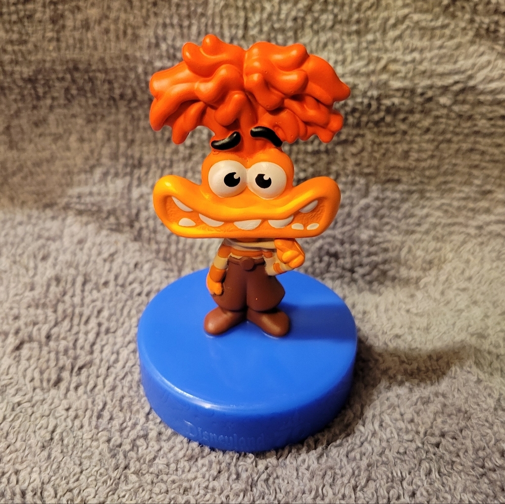 Inside Out Disney Anxiety Kids Toy Quirky Orange Cute Collectible McDonalds
